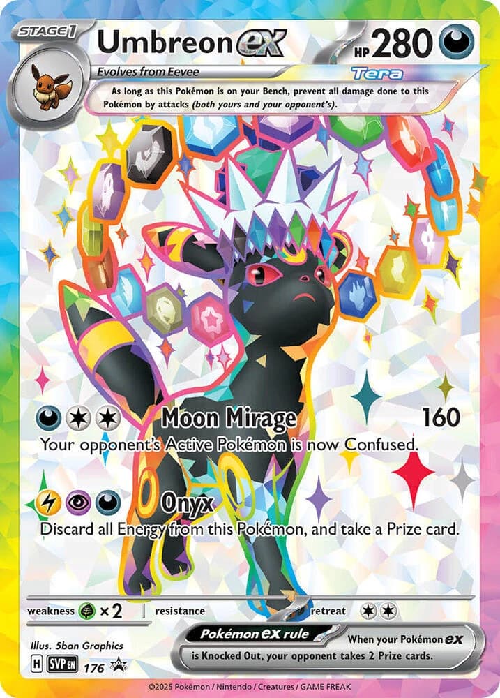 Umbreon EX 3枚セット Umbreon Ex 176