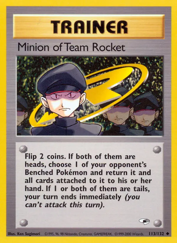 Minion of Team Rocket 113/132