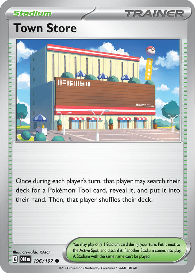 Town Store 196/197 - Reverse Holo