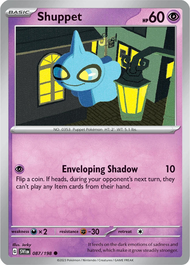 Shuppet 087/198 - Reverse Holo