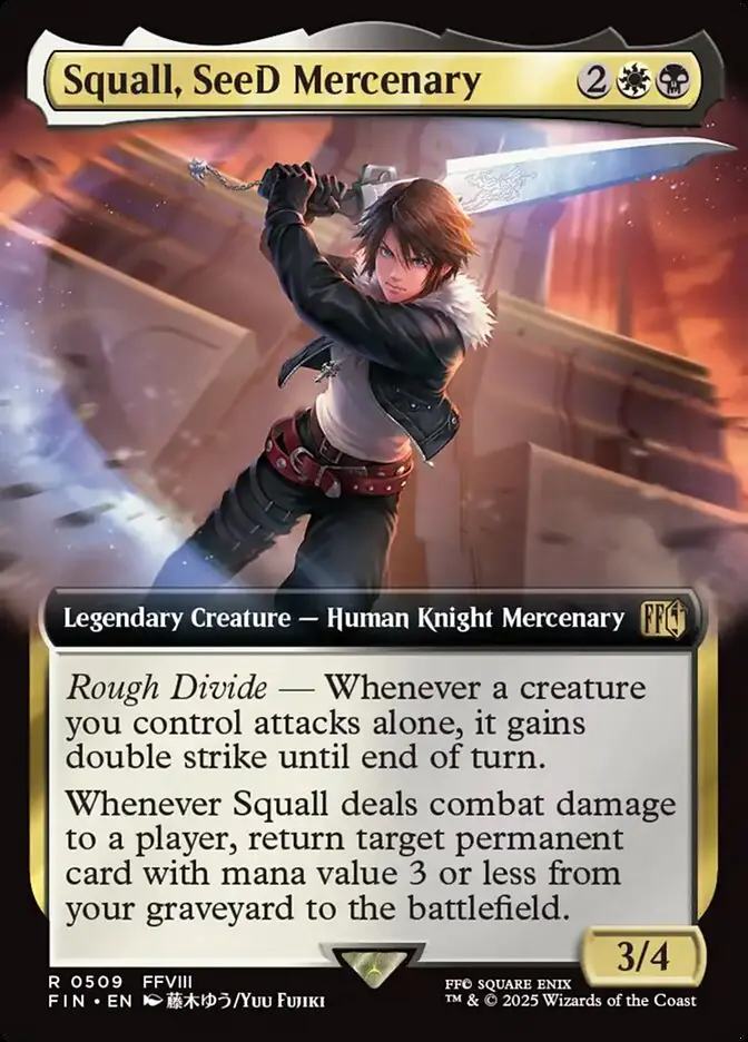 Squall, SeeD Mercenary (Extended Art) Satın Al - Squall, SeeD