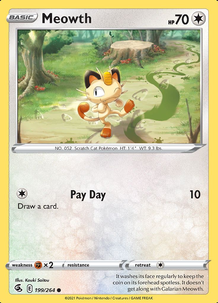 Meowth 199/264