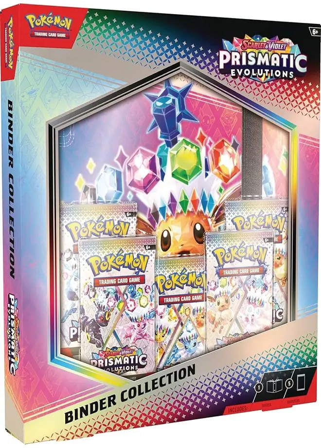 Prismatic Evolutions Binder Collection Box ürün görseli