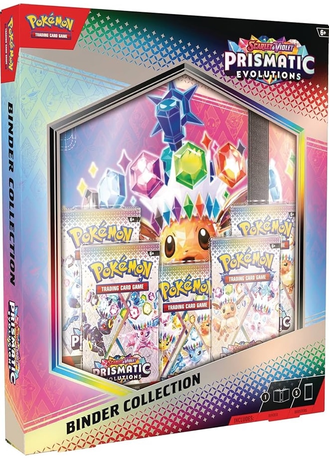 Prismatic Evolutions Binder Collection Box
