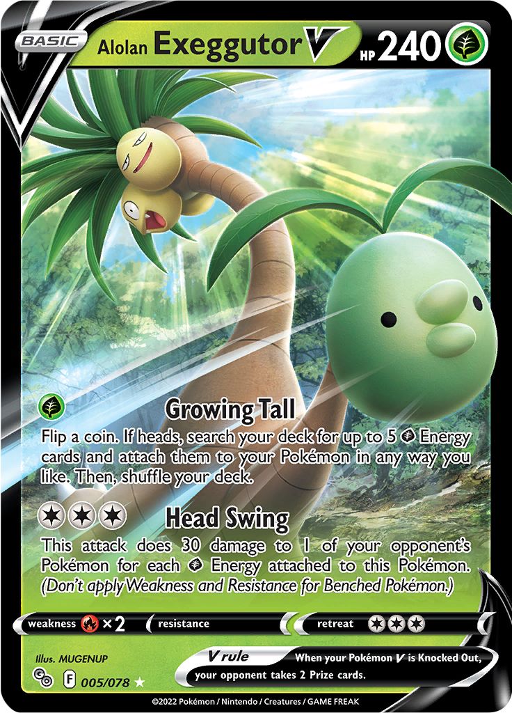 Alolan ExeggutorV 005/078