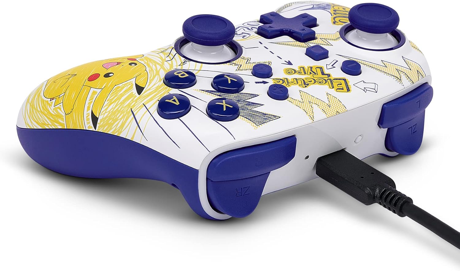 Nano Enhanced Wireless Controller For Nintendo Switch - Pokémon: Pikachu School Days