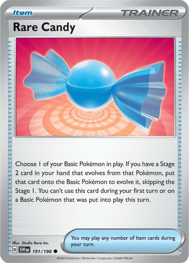 Rare Candy 191/198 - Reverse Holo