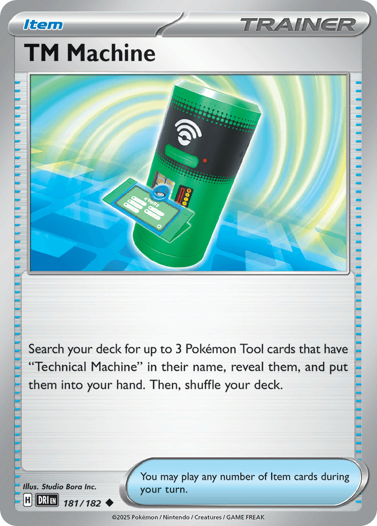 TM Machine 181/182   - Reverse Holo