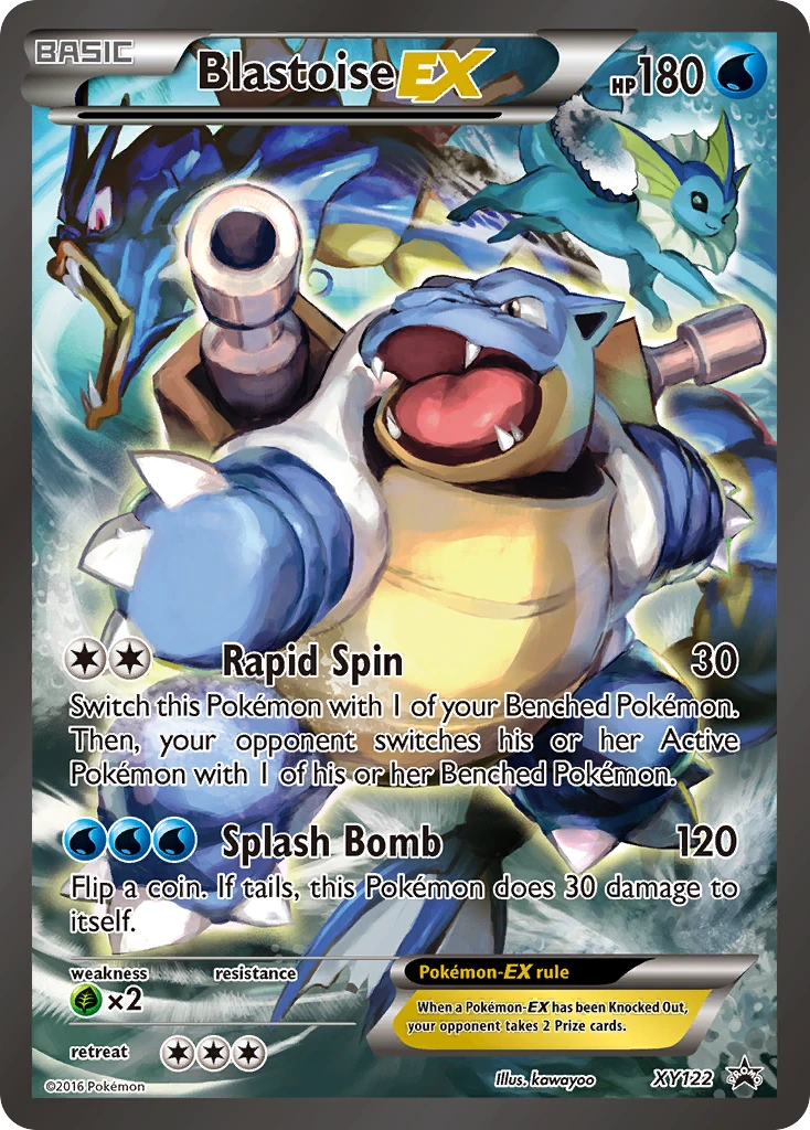 Blastoise EX XY122