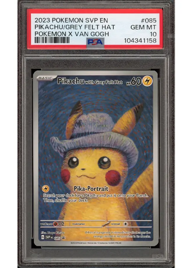 ［ARS鑑定 10］Pikachu with Grey Felt Hat 2023 Pikachu with Grey Felt Hat PSA 10 Full Art - Cardova Japan