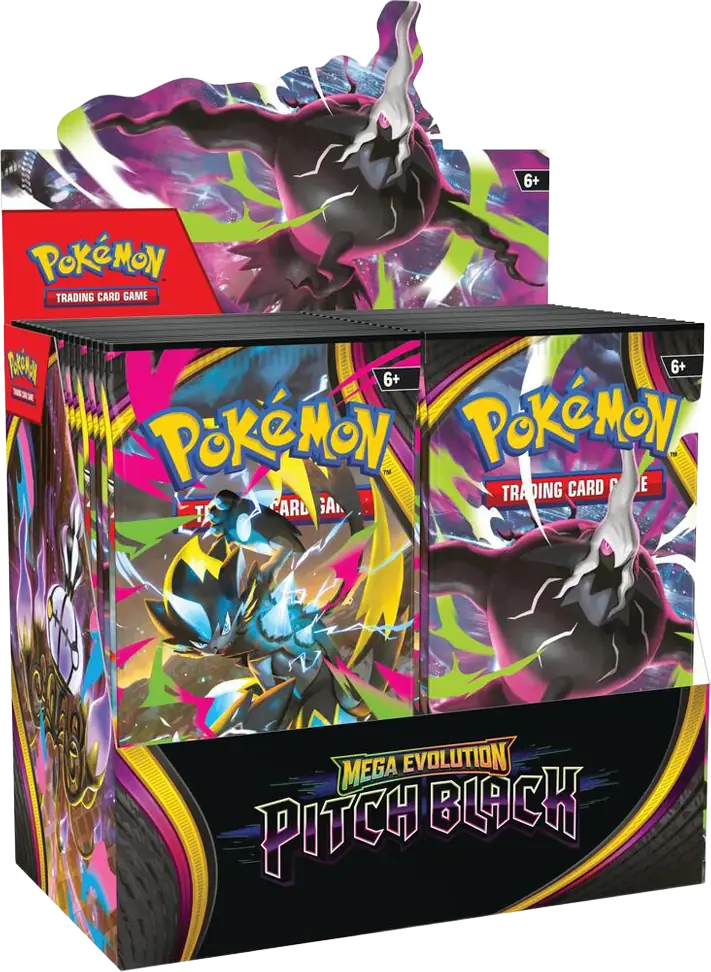 Pokemon TCG - Mega Evolution Pitch Black: Booster Box (36 Booster Packs) ürün görseli
