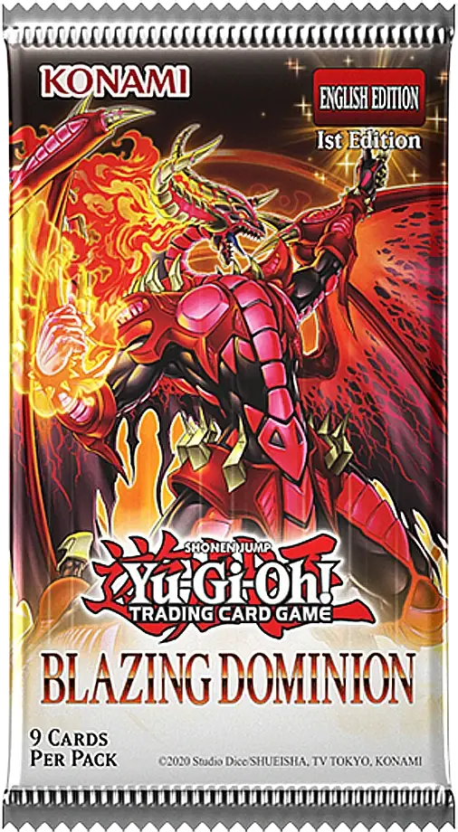 Yu-Gi-Oh! Blazing Dominion Booster Pack | Card House