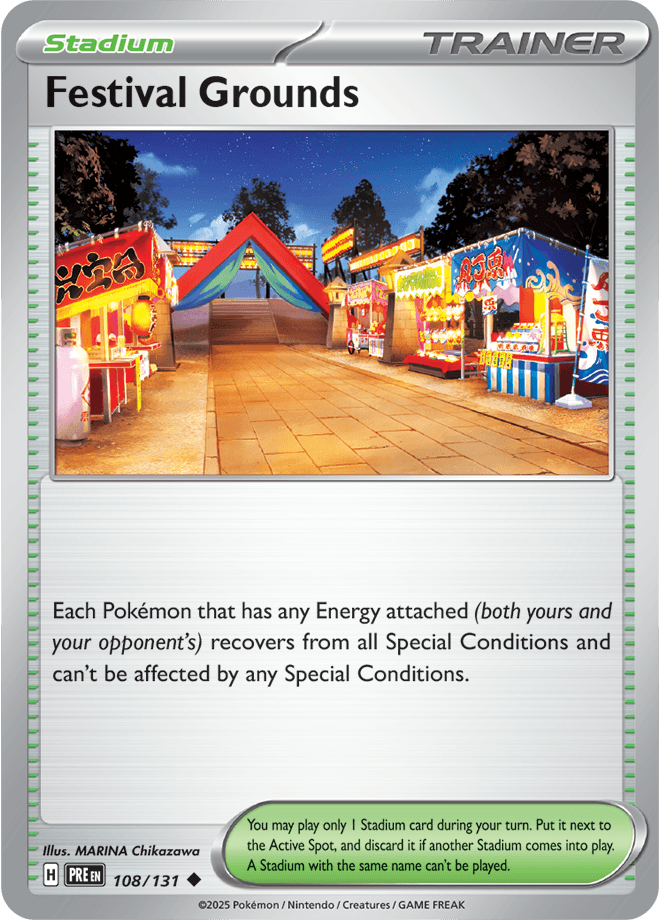 Festival Grounds 108/131 - Reverse Holo