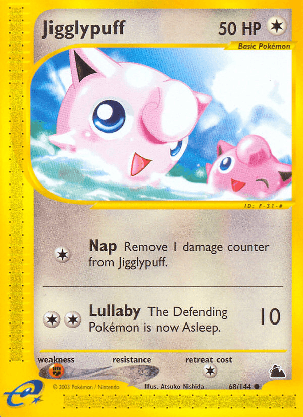 Jigglypuff 68/144 - Reverse Holo