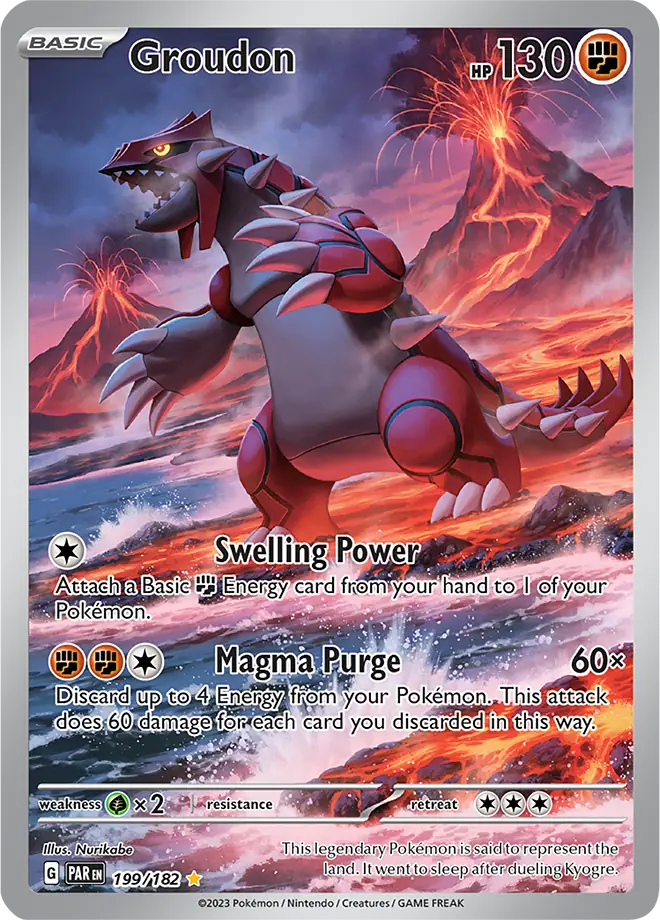 Groudon 199/182 Satın Al - Groudon 199/182