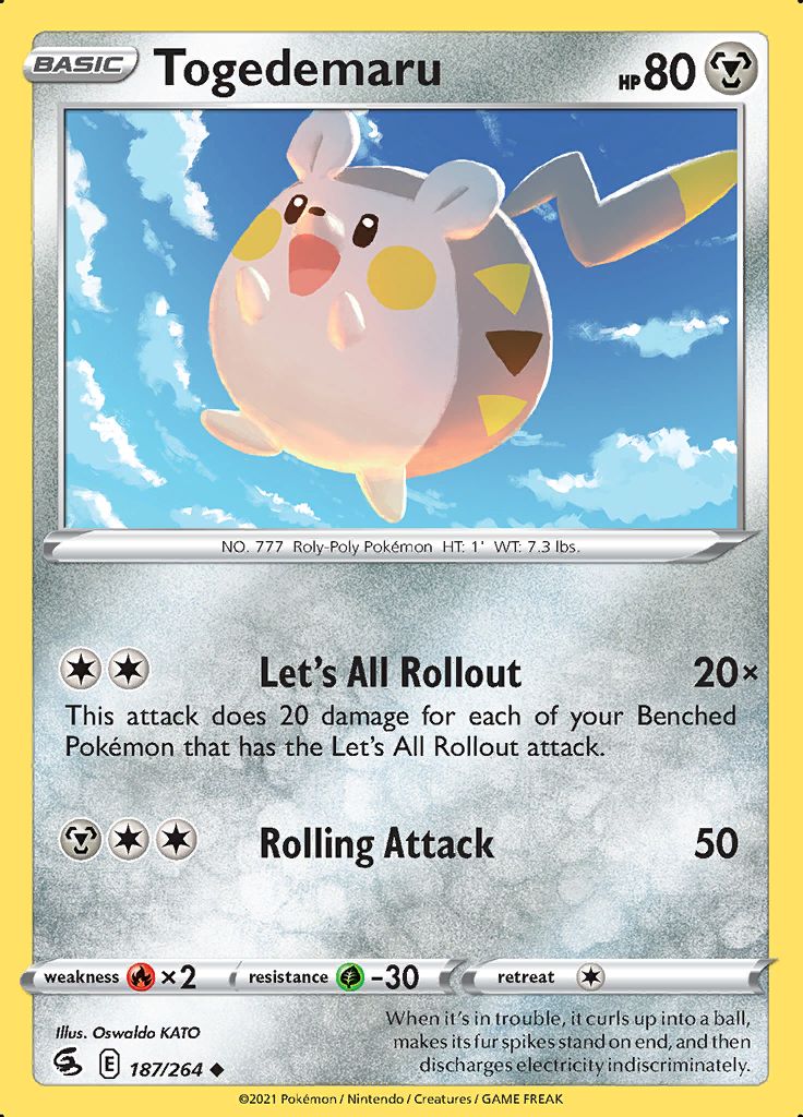 Togedemaru 187/264