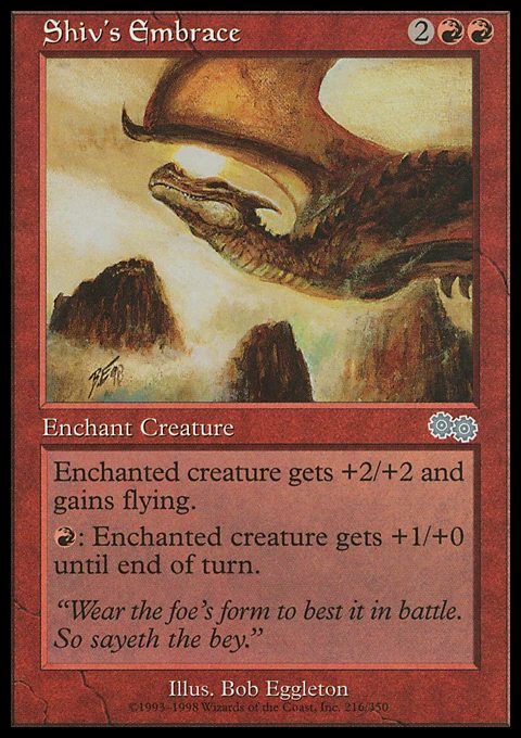 Urza's Saga: Shivan Raptor