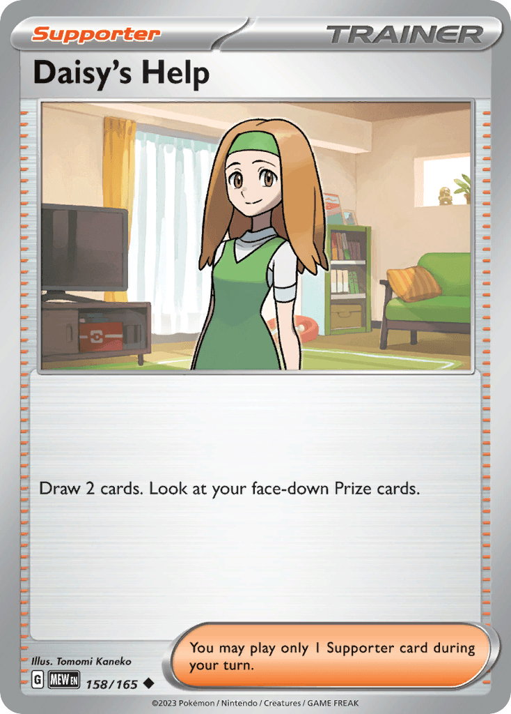 Daisy's Help 158/165 - Reverse Holo