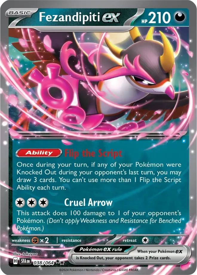 Fezandipiti Ex 038/064 Double Rare ex - Shrouded Fable | Card House