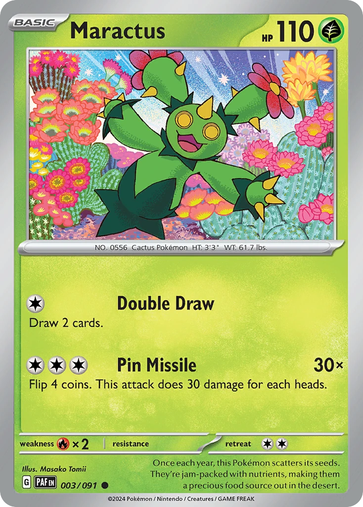 Maractus 003/091 - Reverse Holo