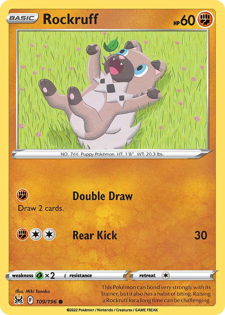 Rockruff 109/196