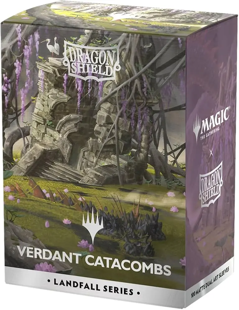 Landfall Series - Verdant Catacombs - Matte Dual Art Sleeves ürün görseli