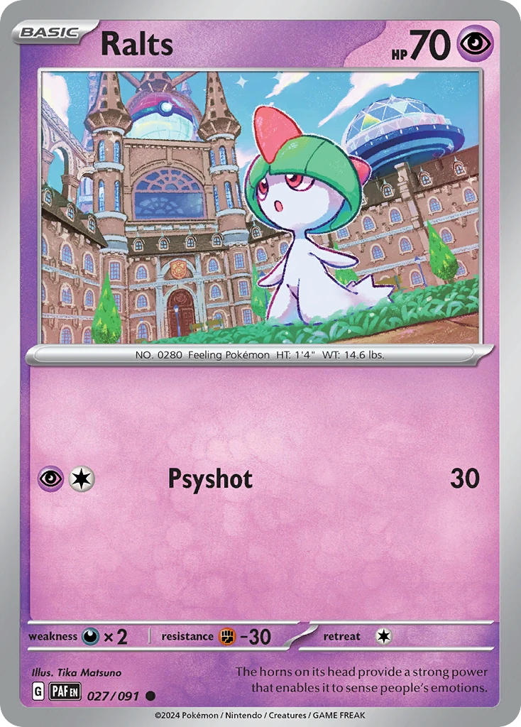 Ralts 027/091 - Reverse Holo