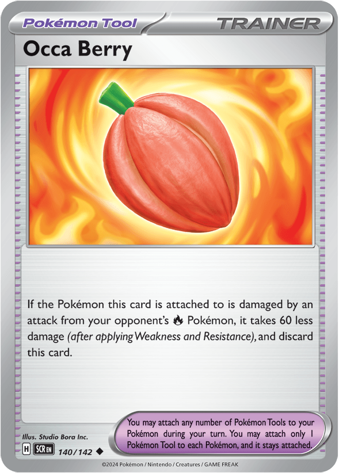 Occa Berry 140/142 - Reverse Holo