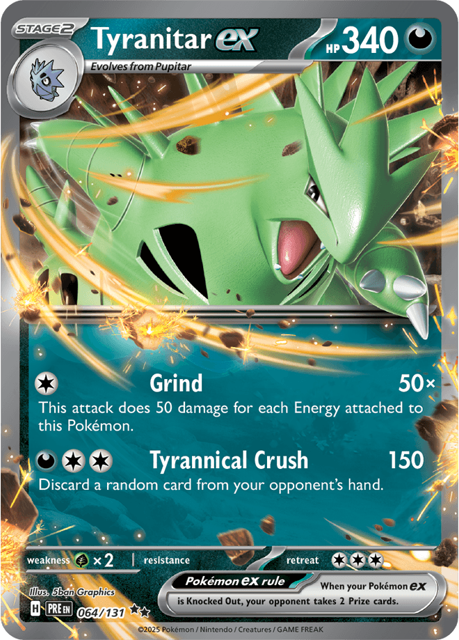 Tyranitar EX 064/131