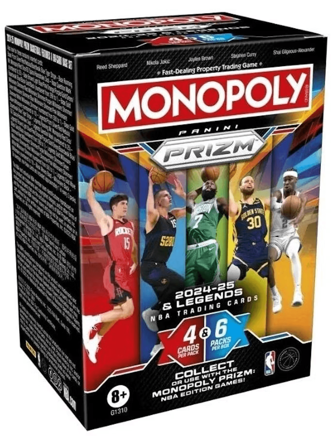 Prizm Monopoly Basketball Blaster Box - 2024/25