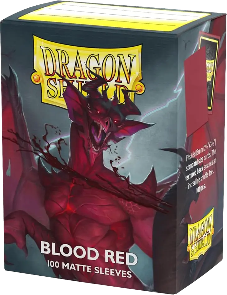 Blood Red - Matte Sleeves