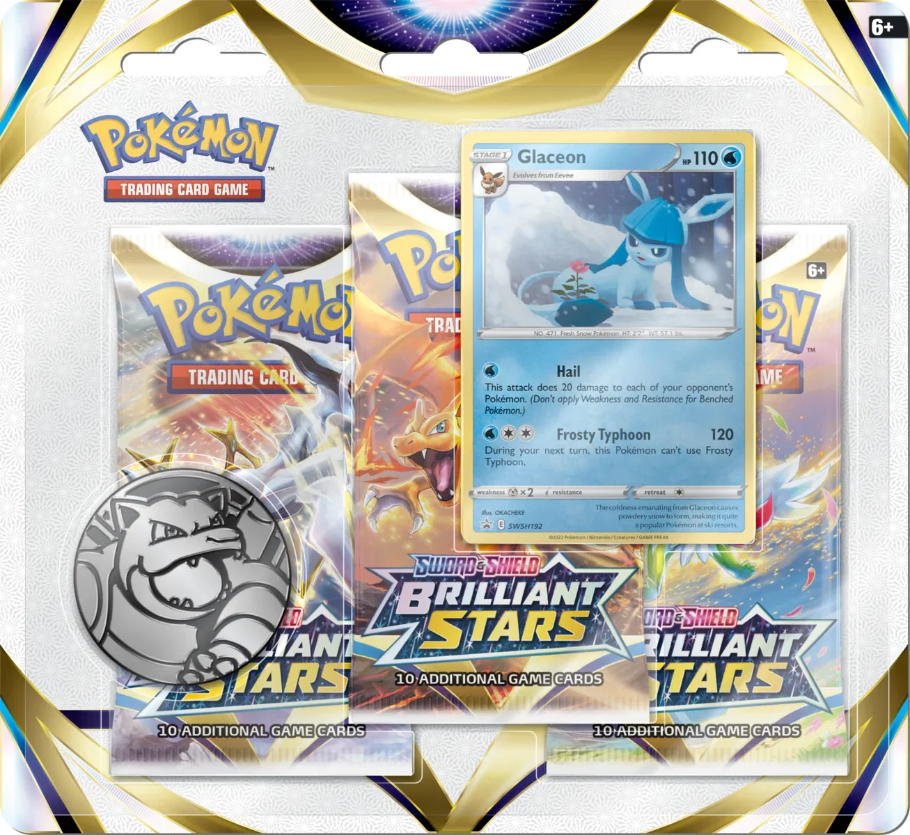 Brilliant Stars 3 Pack Blister - Glaceon Satın Al - Brilliant