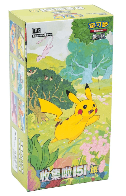 Collect 151 Journey Slim Chinese Booster Box