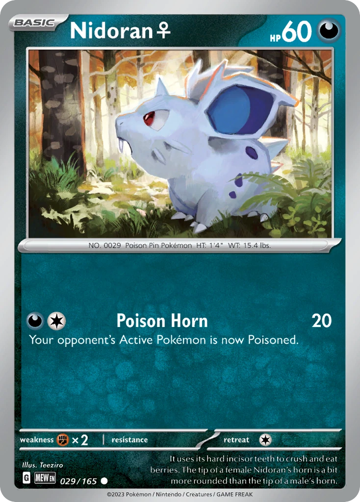Nidoran♀ 029/165