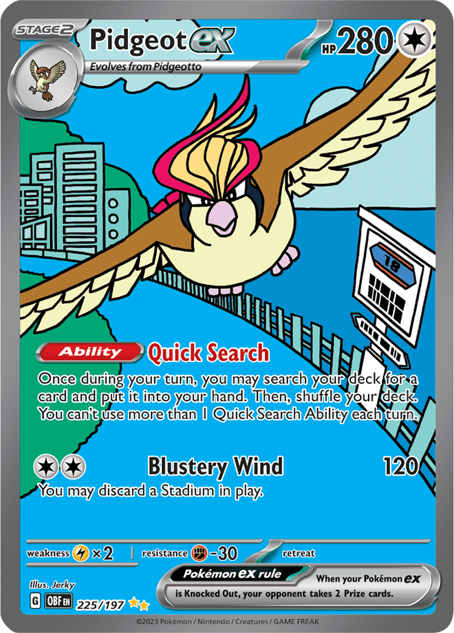 PidgeotEX 225/197