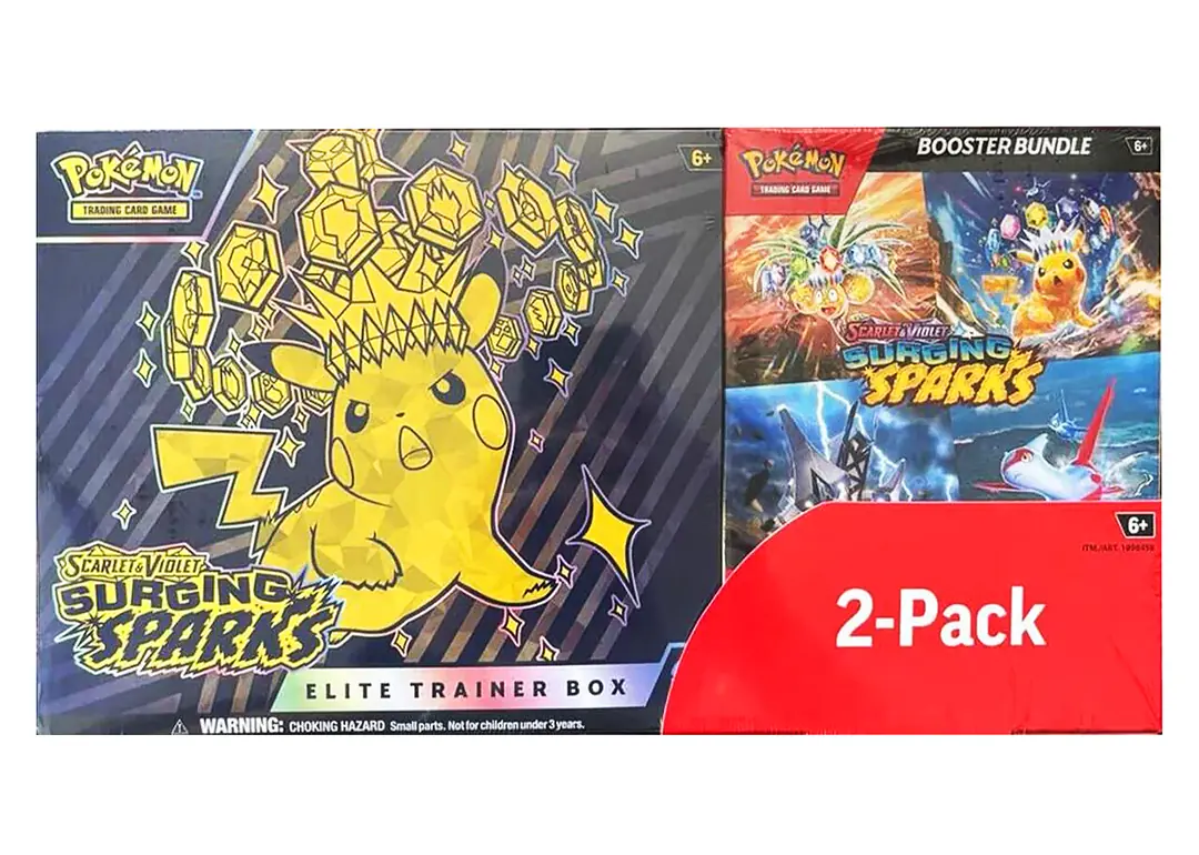 Pokemon TCG: Scarlet & Violet – Surging Sparks Booster Bundle ürün görseli