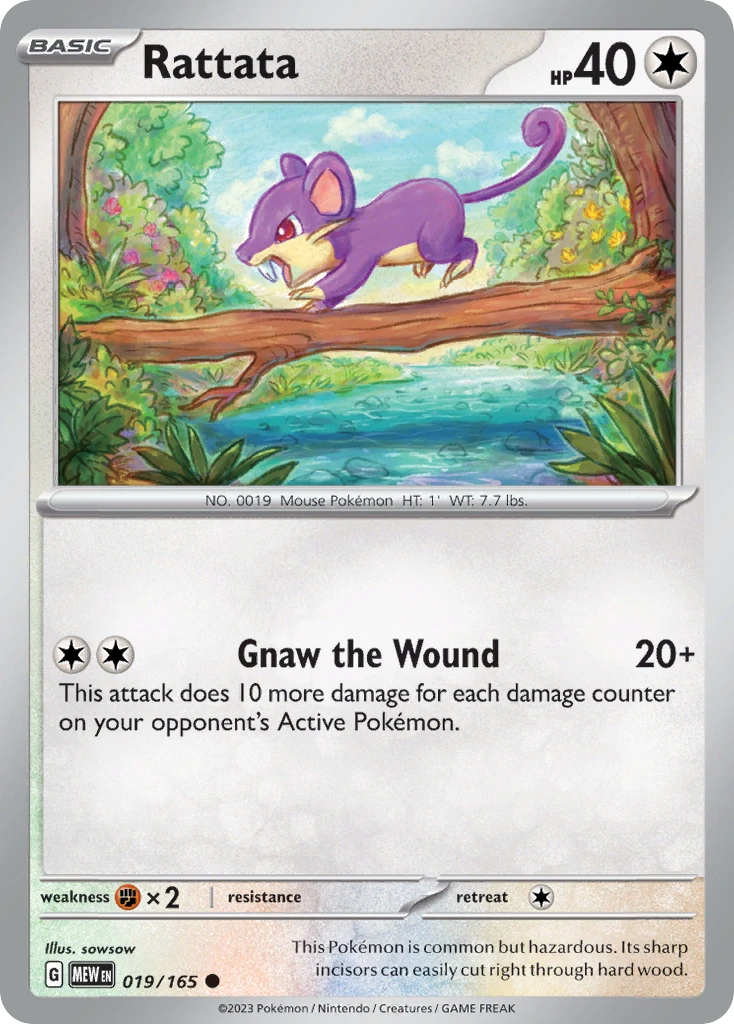 Rattata 019/165