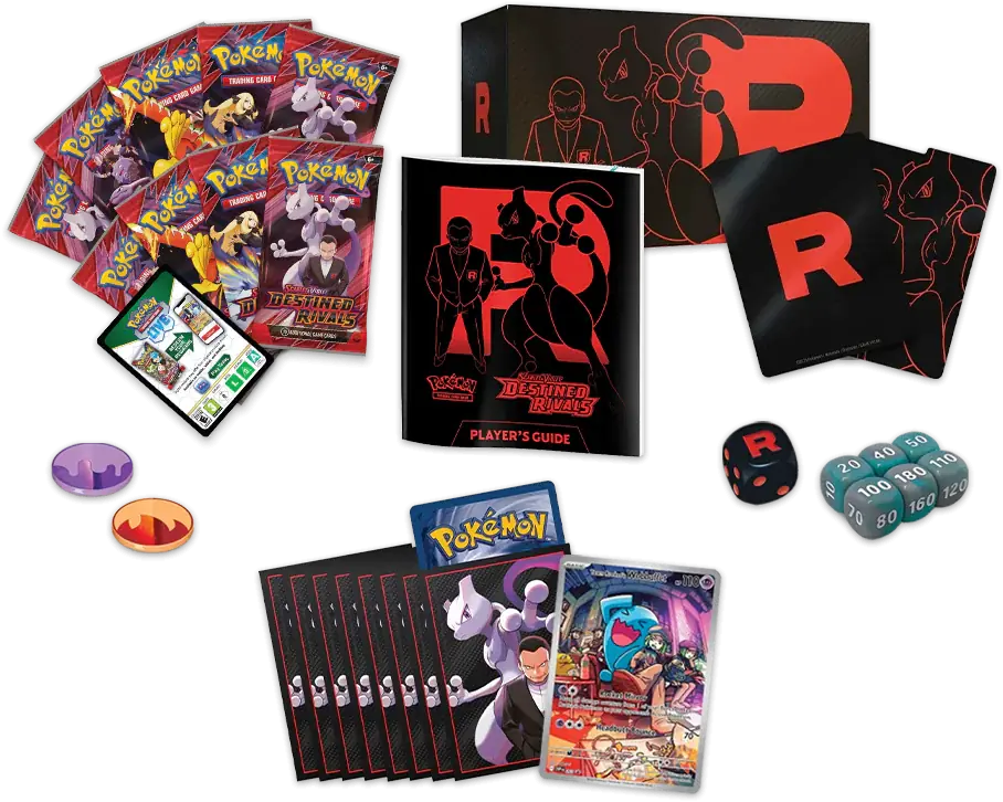 ポケモンカード 英語版 Destined rivals ETB Destined Rivals Elite Trainer Box Satın Al - Destined Rivals Elite