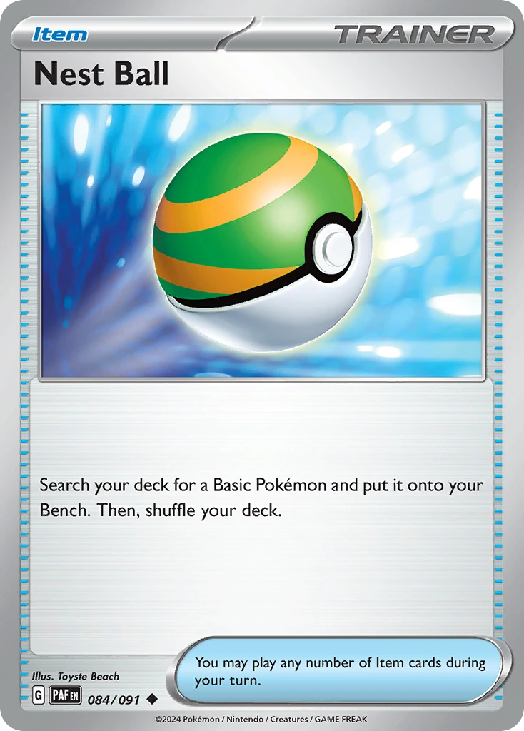 Nest Ball 084/091 - Reverse Holo