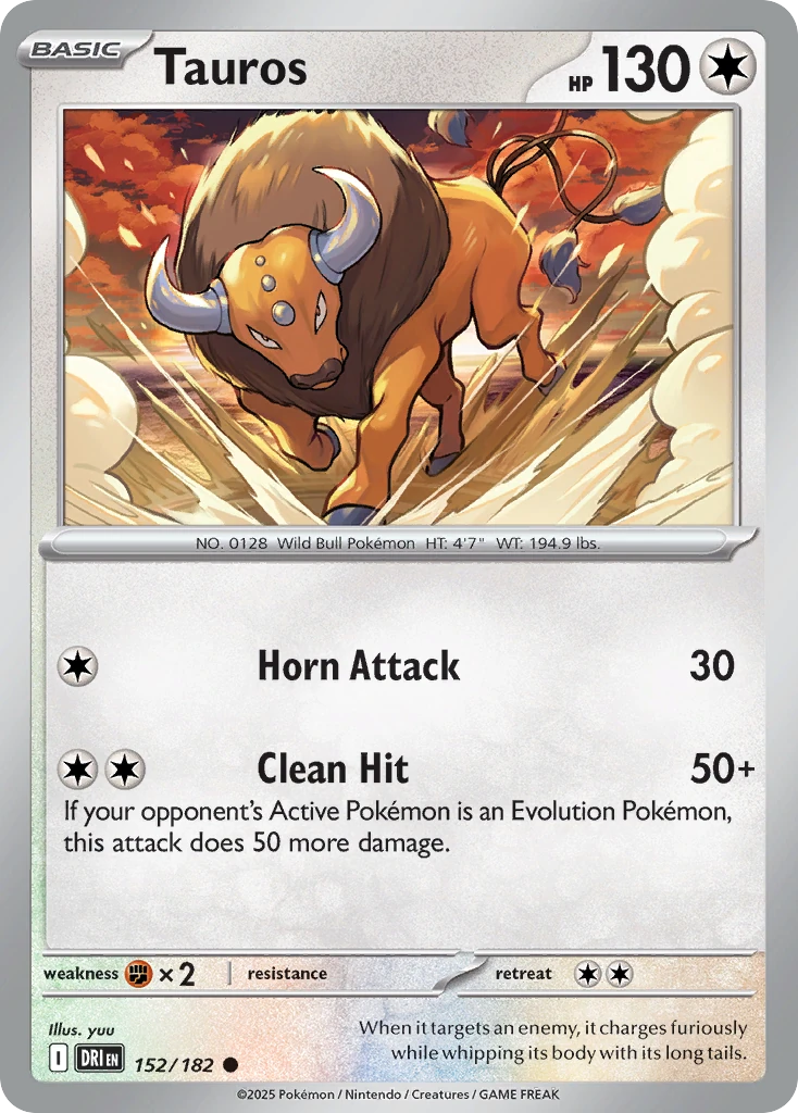 Tauros 152/182   - Reverse Holo