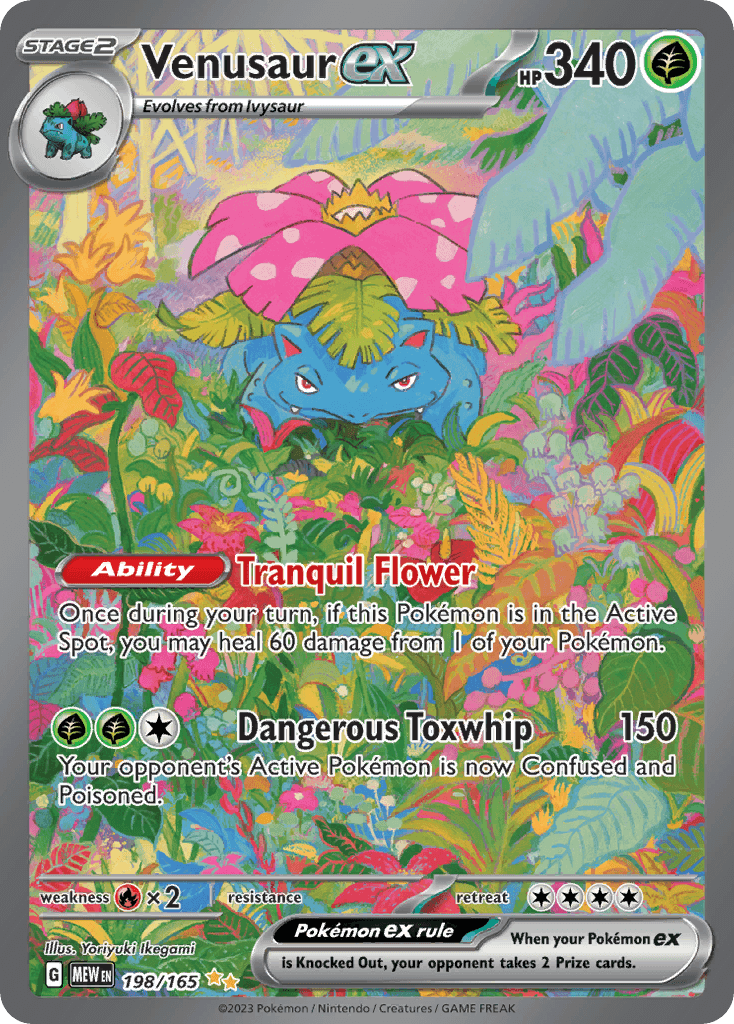 VenusaurEX 198/165