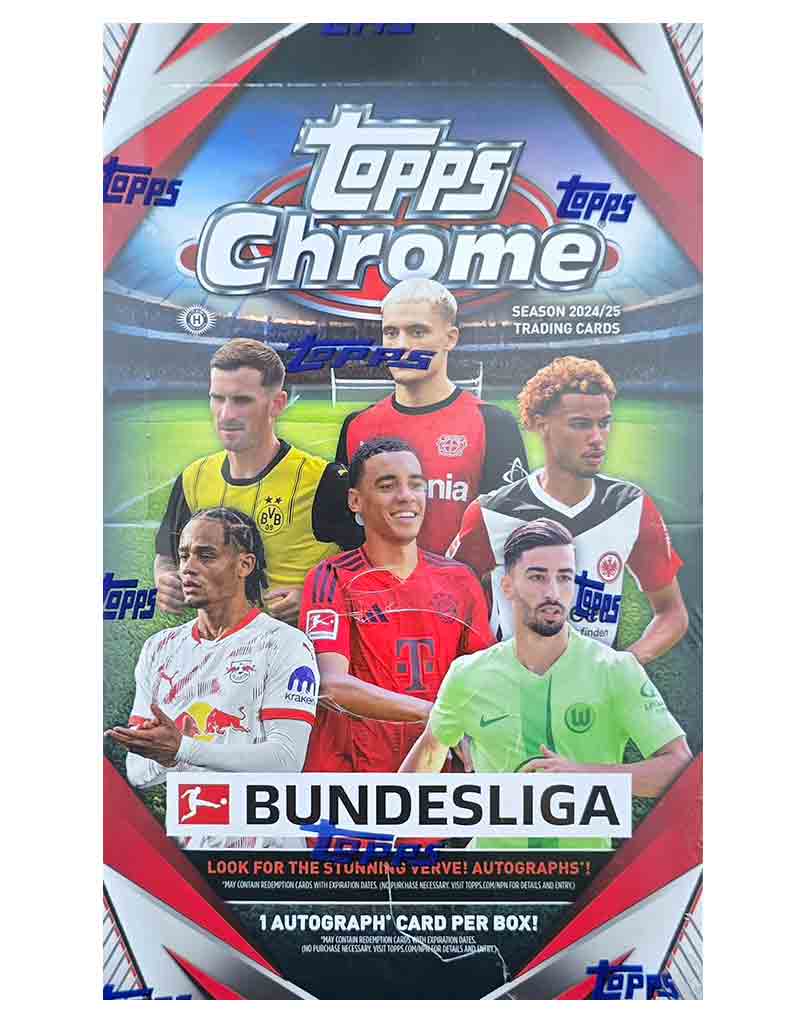 Chrome Bundesliga Soccer Hobby Box - 2024/25
