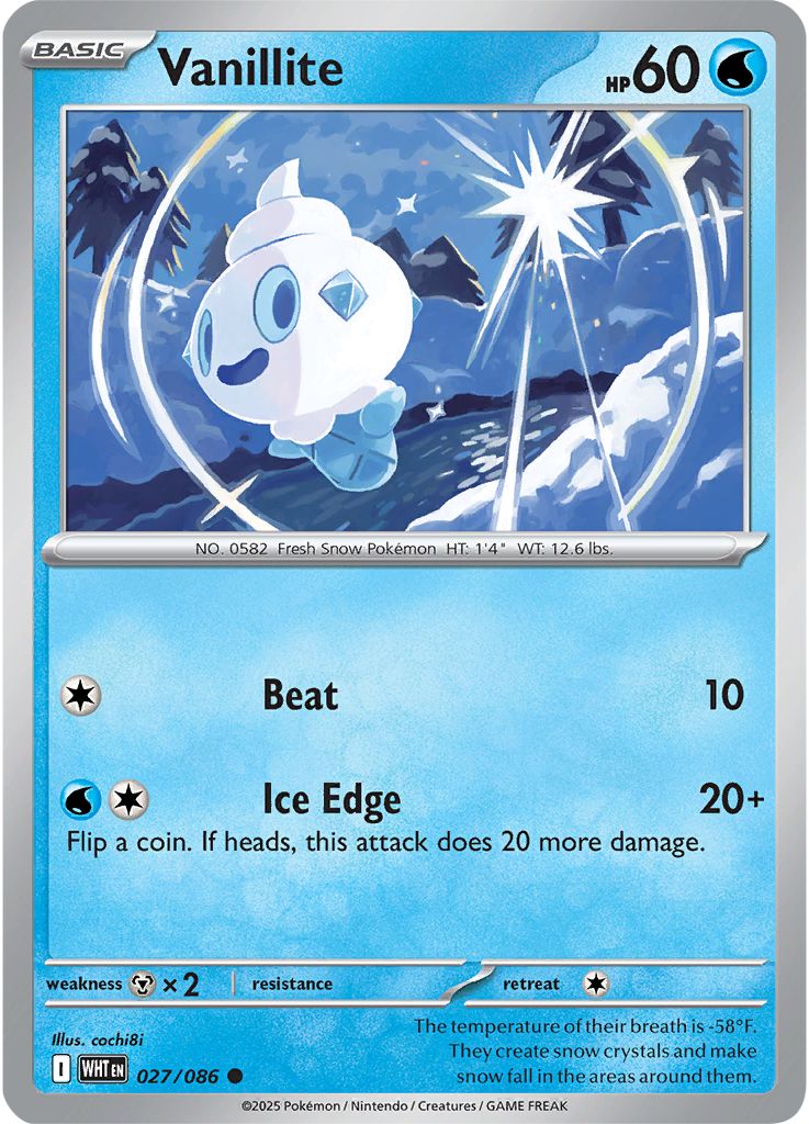 Vanillite 027/086 - Reverse Holo