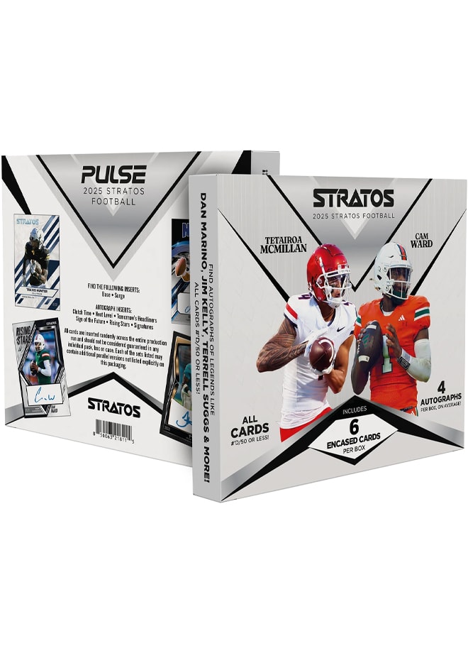 2025 Pulse Stratos Football Hobby Box