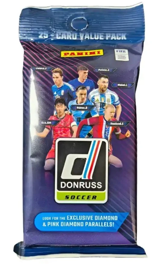 Donruss FIFA Soccer Fat Pack Box (12 Pack) - 2024-25
