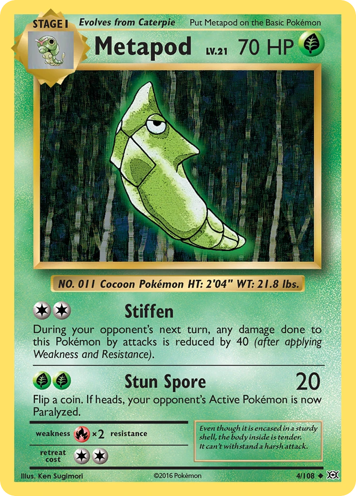 Metapod 4/108