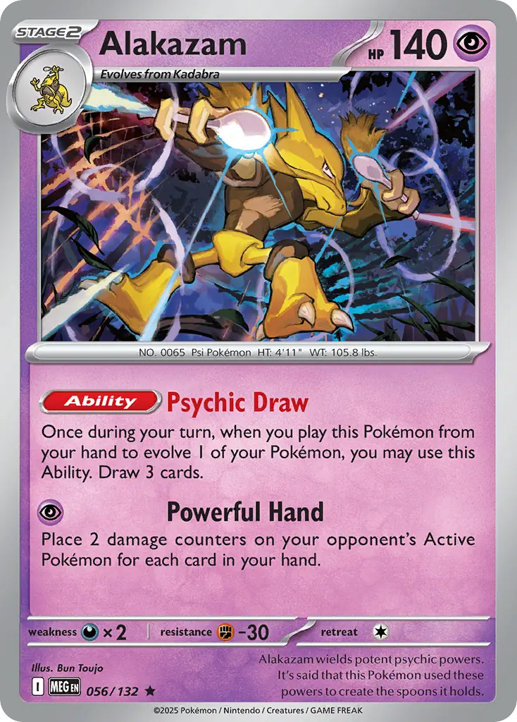 ポケモンカード FAIZACOLLA'S PRMTN #255 Alakazam 056/132 Satın Al - Alakazam 056/132