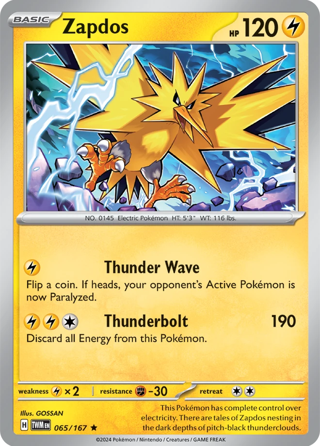 Zapdos 065/167