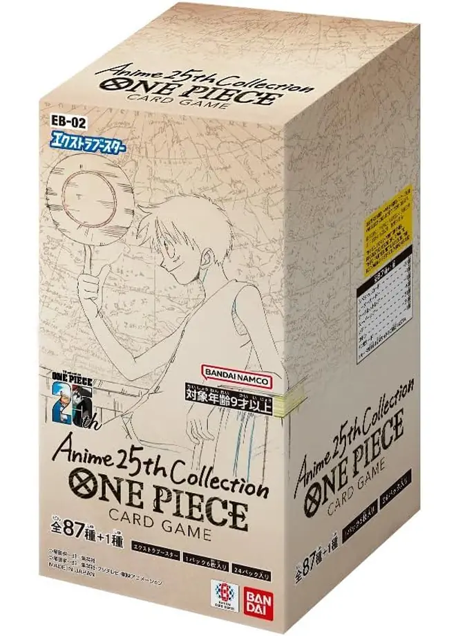 One Piece TCG – EB-02 25th Collection Booster Box (Japanese) - Japonca
