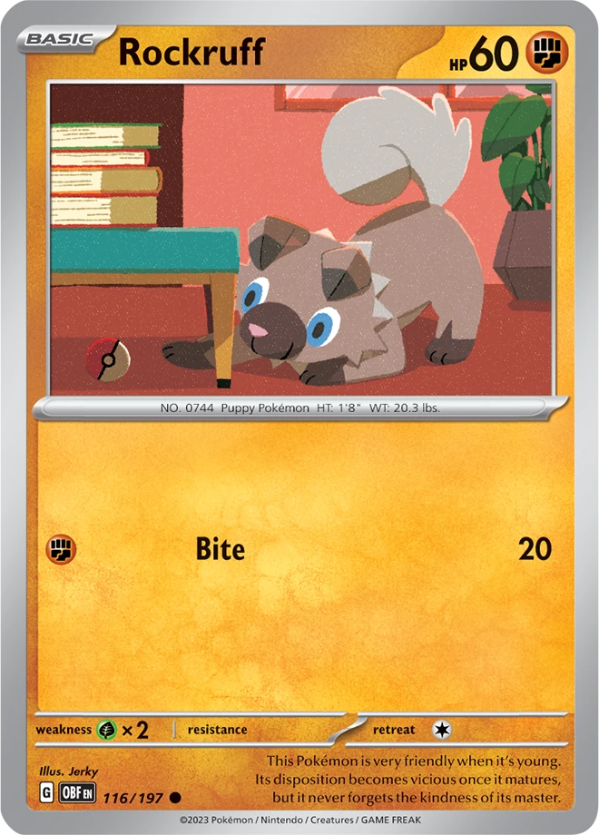Rockruff 116/197
